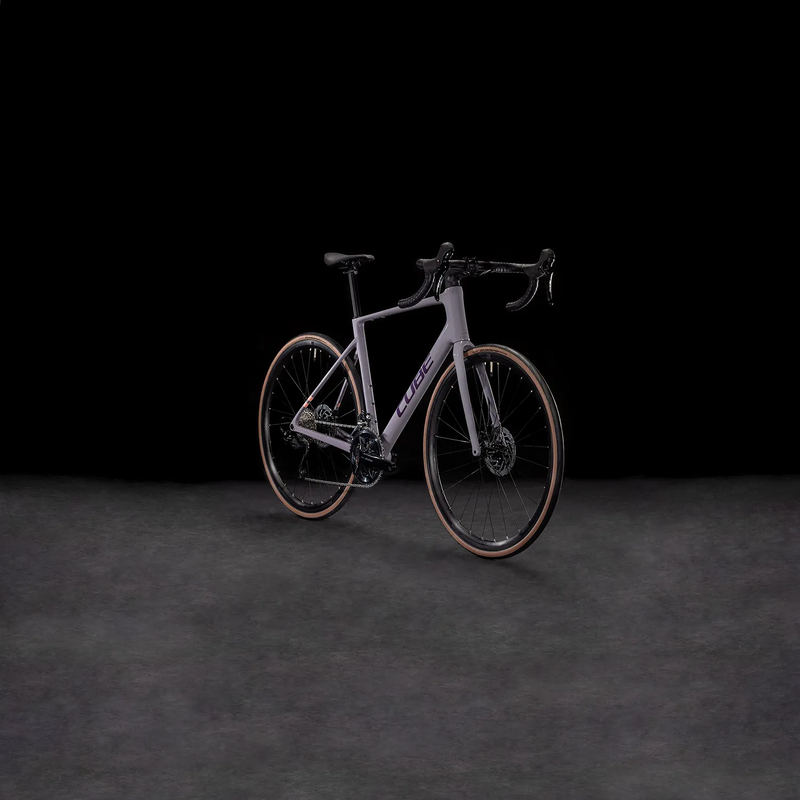 Load image into Gallery viewer, CUBE ATTAIN C:62 Race plumgrey´n´brink 825410
