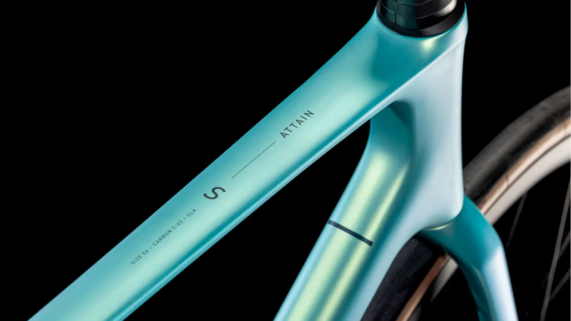 Load image into Gallery viewer, CUBE ATTAIN C:62 SLX Lagoon´n´black 825510
