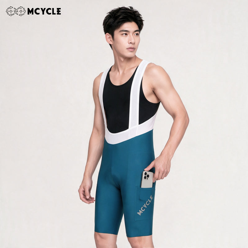 Load image into Gallery viewer, Mcycle Men's High‑Compression Road Cycling Bib Shorts MK109
