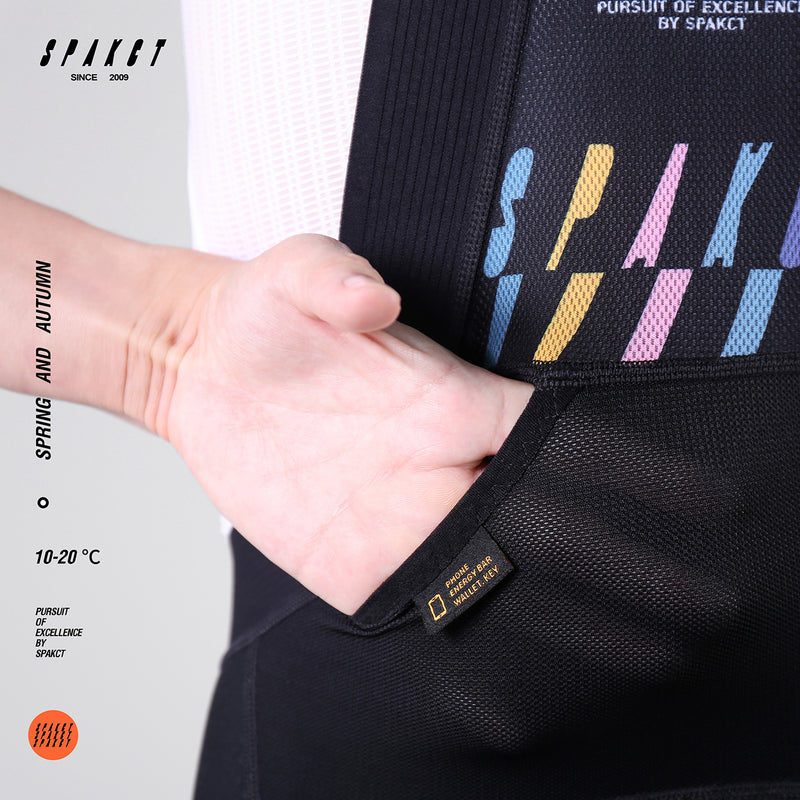 Load image into Gallery viewer, Spakct Fuzzing Waistband 10-20℃ Men Cycling Bib Shorts YC212010
