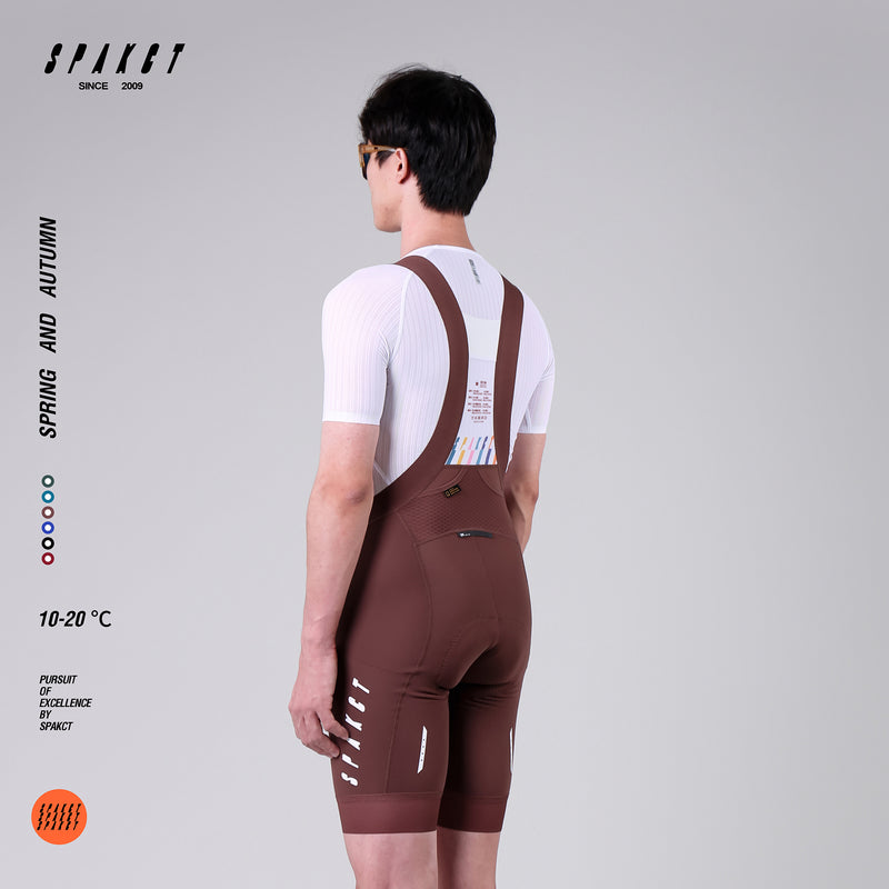 Load image into Gallery viewer, Spakct Spring/Autumn Men's Fleece-lined Cycling Bib Shorts  10-20℃ YC212010
