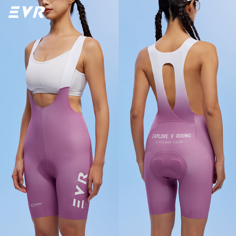 Load image into Gallery viewer, EVR Women’s DISCOVER One-Piece Pro Bib Shorts – 2506 (Powered by Dolomiti®)

