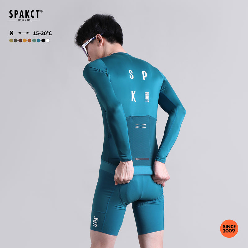 Load image into Gallery viewer, Spakct SPK X Pro Man Long Sleeve Cycling Jersey 20-35℃ YB211084
