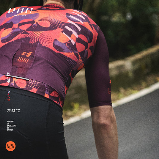 Spakct Four-sided Continuous Pro Men's Cycling Jersey YB111105