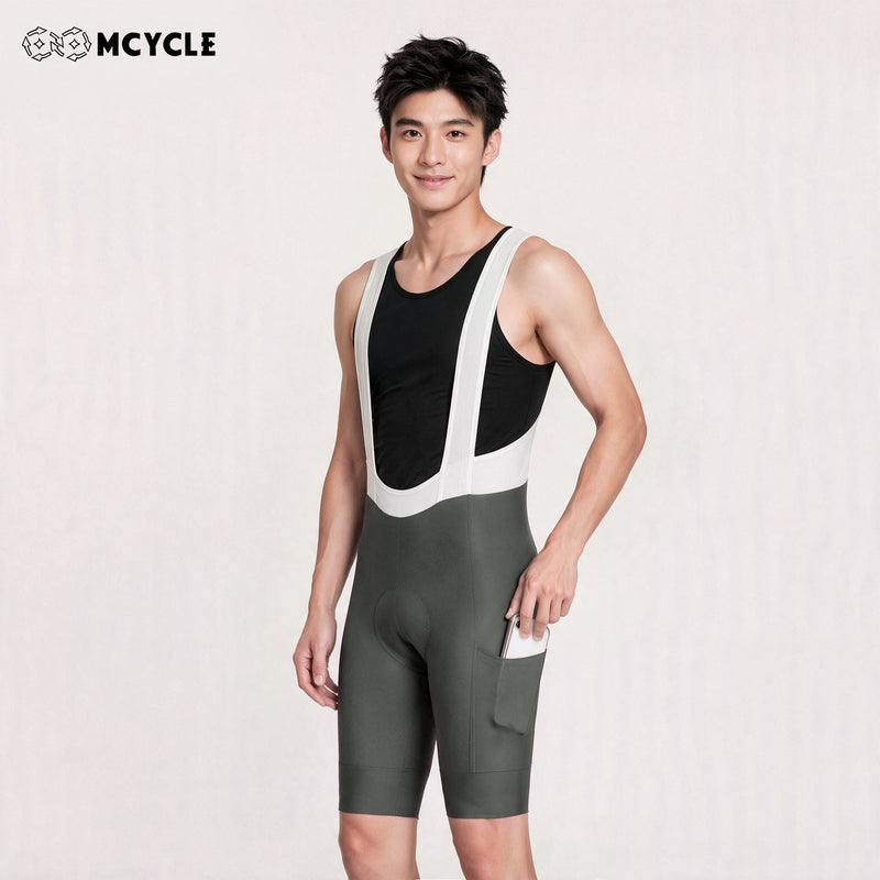 Load image into Gallery viewer, Mcycle Men's High‑Compression Road Cycling Bib Shorts MK109
