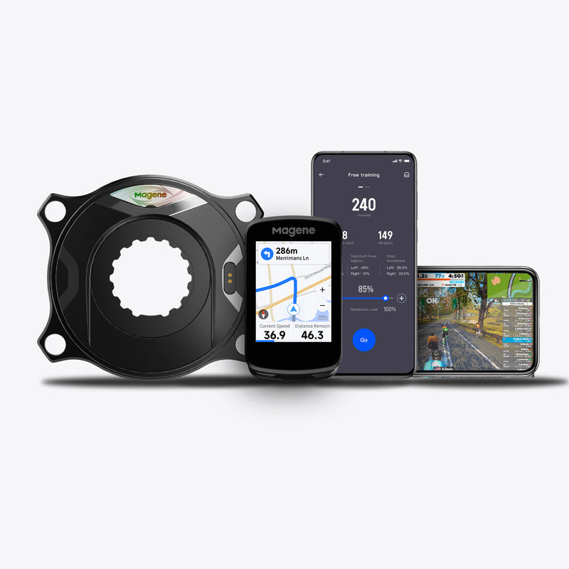 Load image into Gallery viewer, Magene PES P515 Power Meter Crankset
