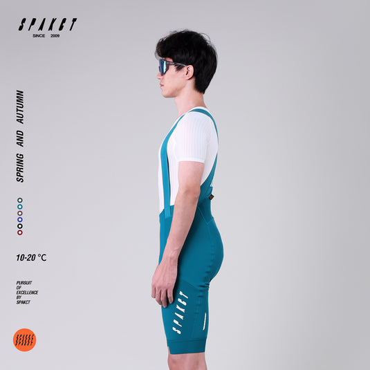 Spakct Spring/Autumn Men's Fleece-lined Cycling Bib Shorts  10-20℃ YC212010