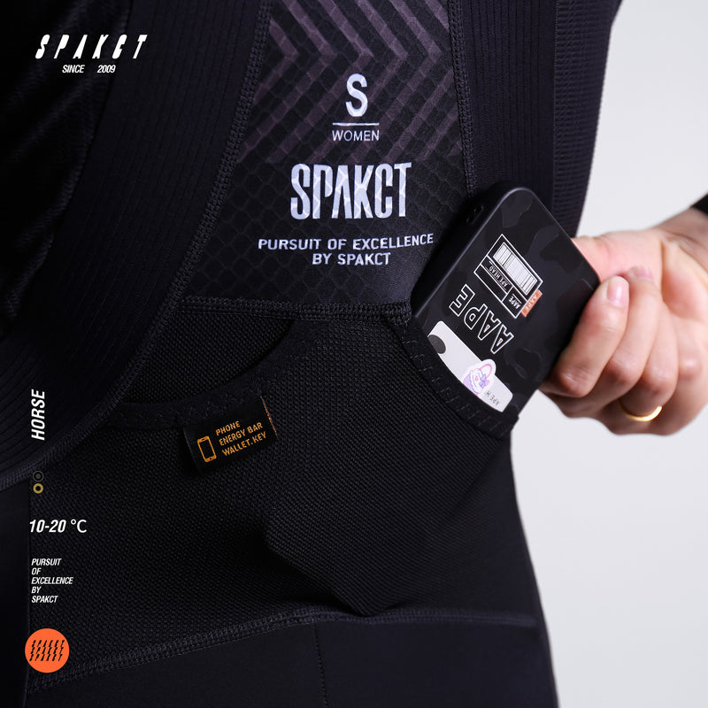 Load image into Gallery viewer, Spakct Junma Women's Fleece-lined Cycling Bib Tights  10-20℃ YC222011
