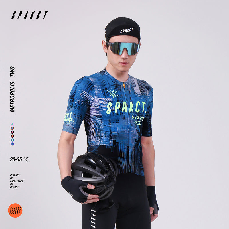 Load image into Gallery viewer, Spakct Metropolitan Pro Men's Cycling Jersey YB111132
