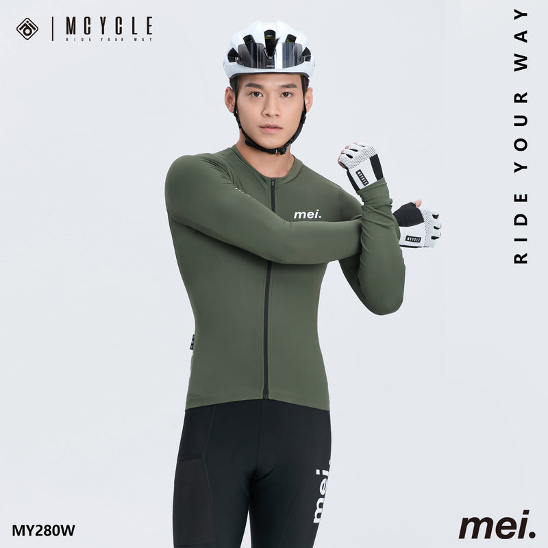 Load image into Gallery viewer, Mcycle Men&#39;s Thermal Long Sleeve Jersey MY253
