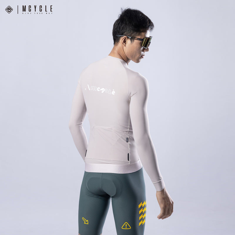 Load image into Gallery viewer, Mcycle Solid Color Men&#39;s Long Sleeve Cycling Jersey Anti UV 50+ MY356
