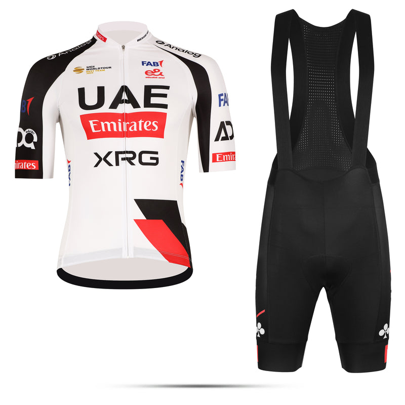 Load image into Gallery viewer, Team UAE Emirates Jersey and Bib Tights Unisex
