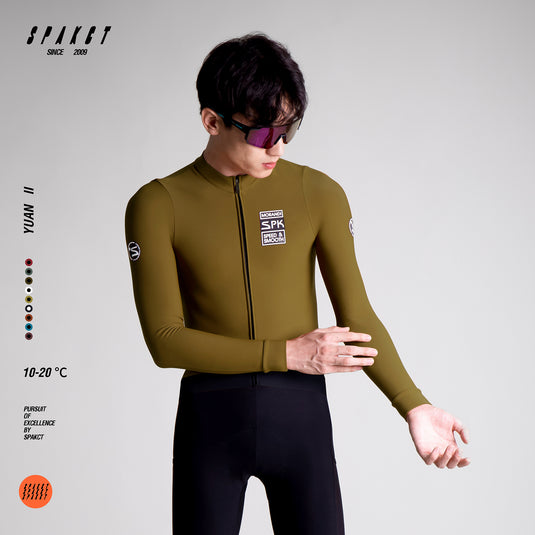 Spakct Far II Men's Thermal Long-sleeve Cycling Jacket 10-20℃ YB212013