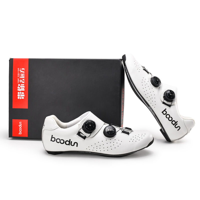 Load image into Gallery viewer, Boodun Limitless Carbon Leather Road Bike Cycling Shoes J032049
