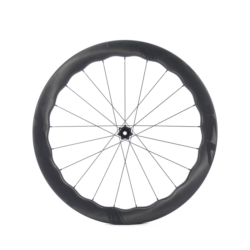 Load image into Gallery viewer, SCOM VOSO Lite Wave Carbon Wheels with Ceramic Bearings Disc Brake
