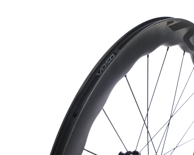 Load image into Gallery viewer, SCOM VOSO Lite Wave Carbon Wheels with Ceramic Bearings Disc Brake
