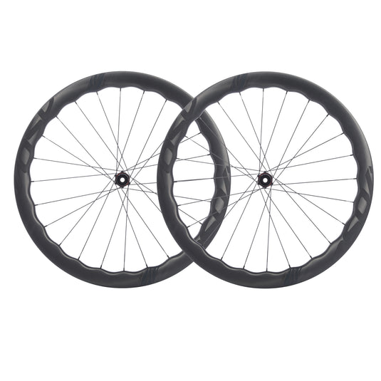 SCOM VOSO Lite Wave Carbon Wheels with Ceramic Bearings Disc Brake