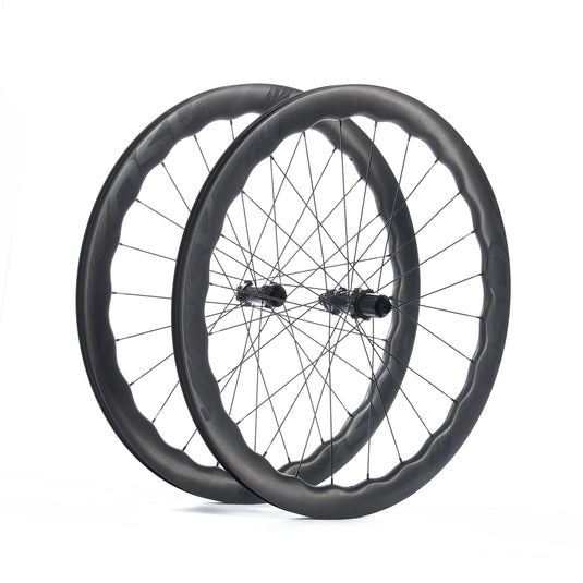 SCOM VOSO Lite Wave Carbon Wheels with Ceramic Bearings Disc Brake