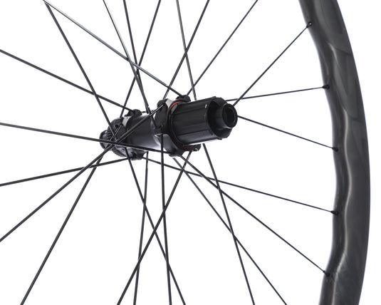 SCOM VOSO Lite Wave Carbon Wheels with Ceramic Bearings Disc Brake