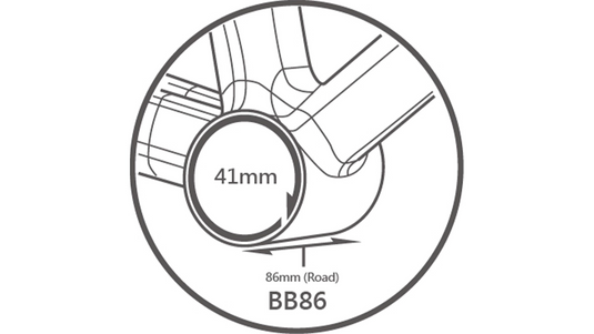 TRiPEAK PRESS-FIT BB86 86mm 3-in-1 Bottom Bracket G5 Ceramic Bearing