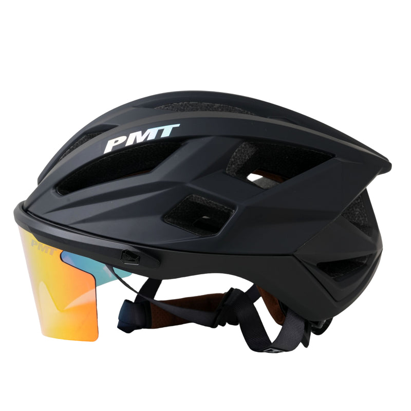 Load image into Gallery viewer, PMT Meedo 3 Cycling Helmet with Magnetic REVO Sunglasses
