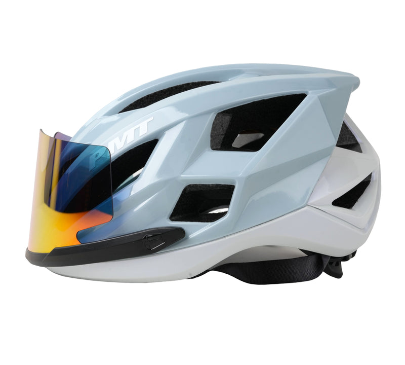 Load image into Gallery viewer, PMT Meedo 3 Cycling Helmet with Magnetic REVO Sunglasses
