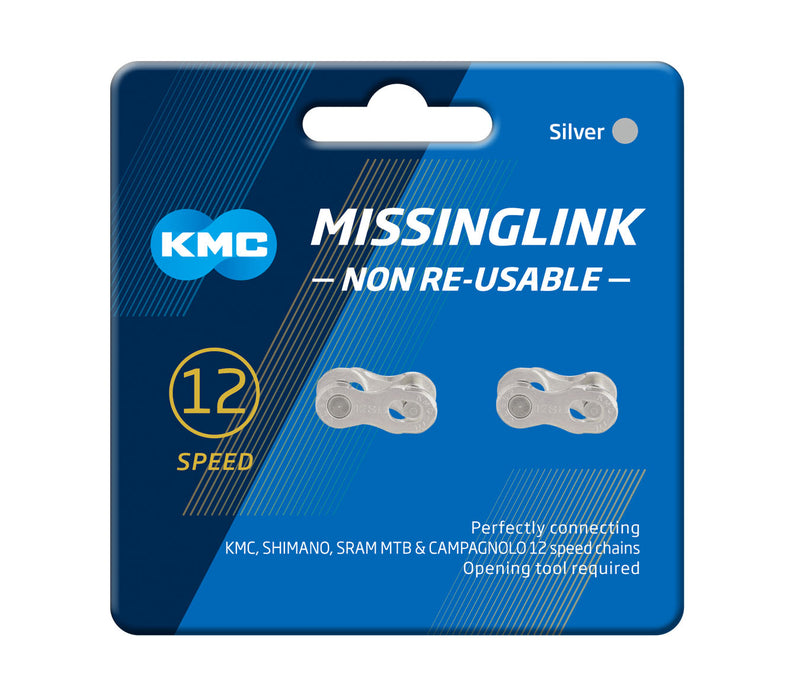Load image into Gallery viewer, KMC CL552 12 Speed Missinglink Chain Joining Link 2 Units
