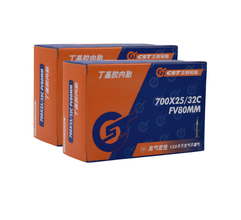 Load image into Gallery viewer, CST Road Bike Inner Tubes 700×25/32C Presta Valve Tube
