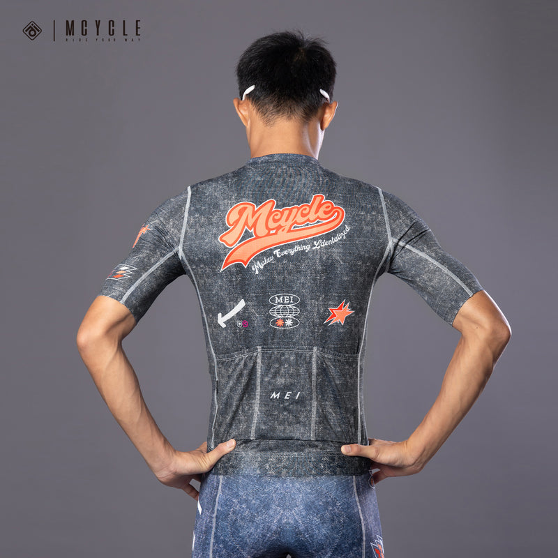 Load image into Gallery viewer, Mcycle Men's Pro Cycling Jersey Top MY372
