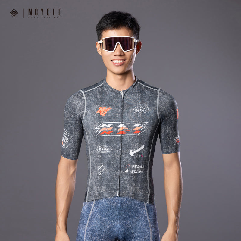Load image into Gallery viewer, Mcycle Men's Pro Cycling Jersey Top MY372
