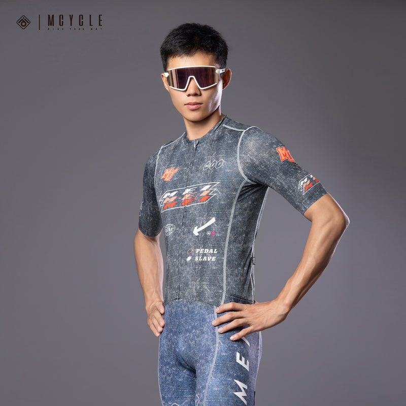 Load image into Gallery viewer, Mcycle Men's Pro Cycling Jersey Top MY372
