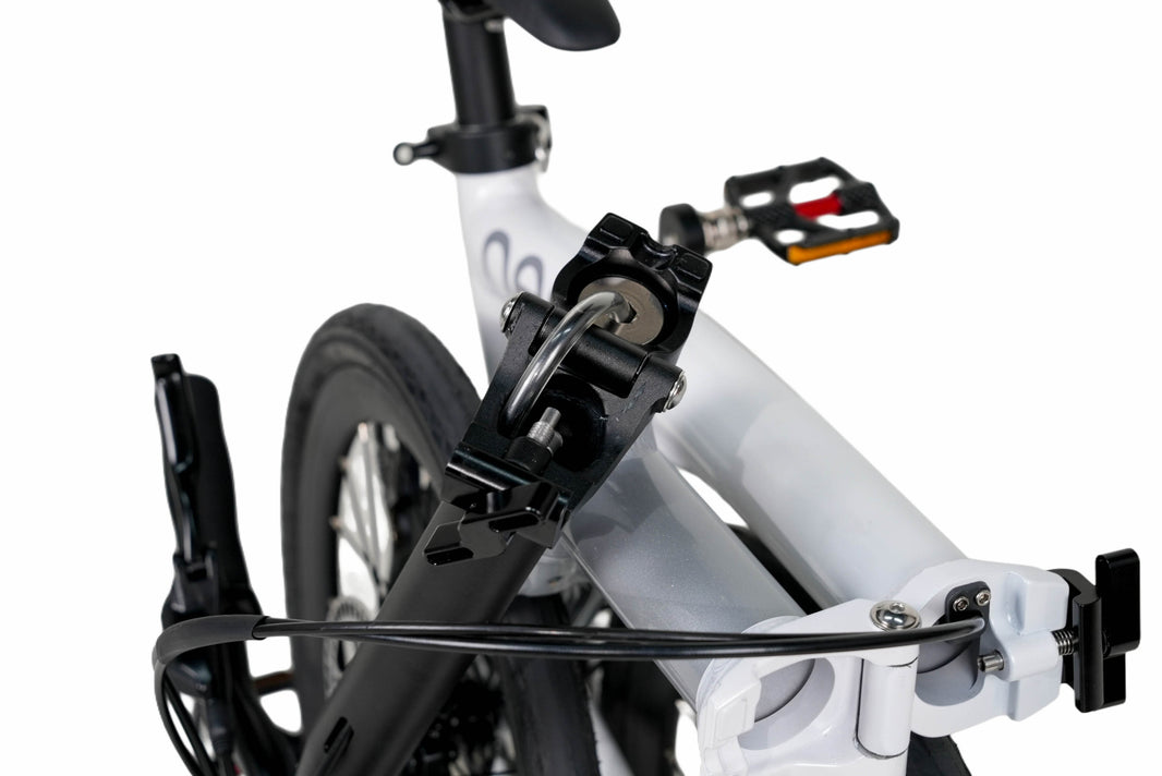 Java Neo Folded JAVA NEO 9 Speed 16 Inch Triple-fold Folding Bike – UAEcycle