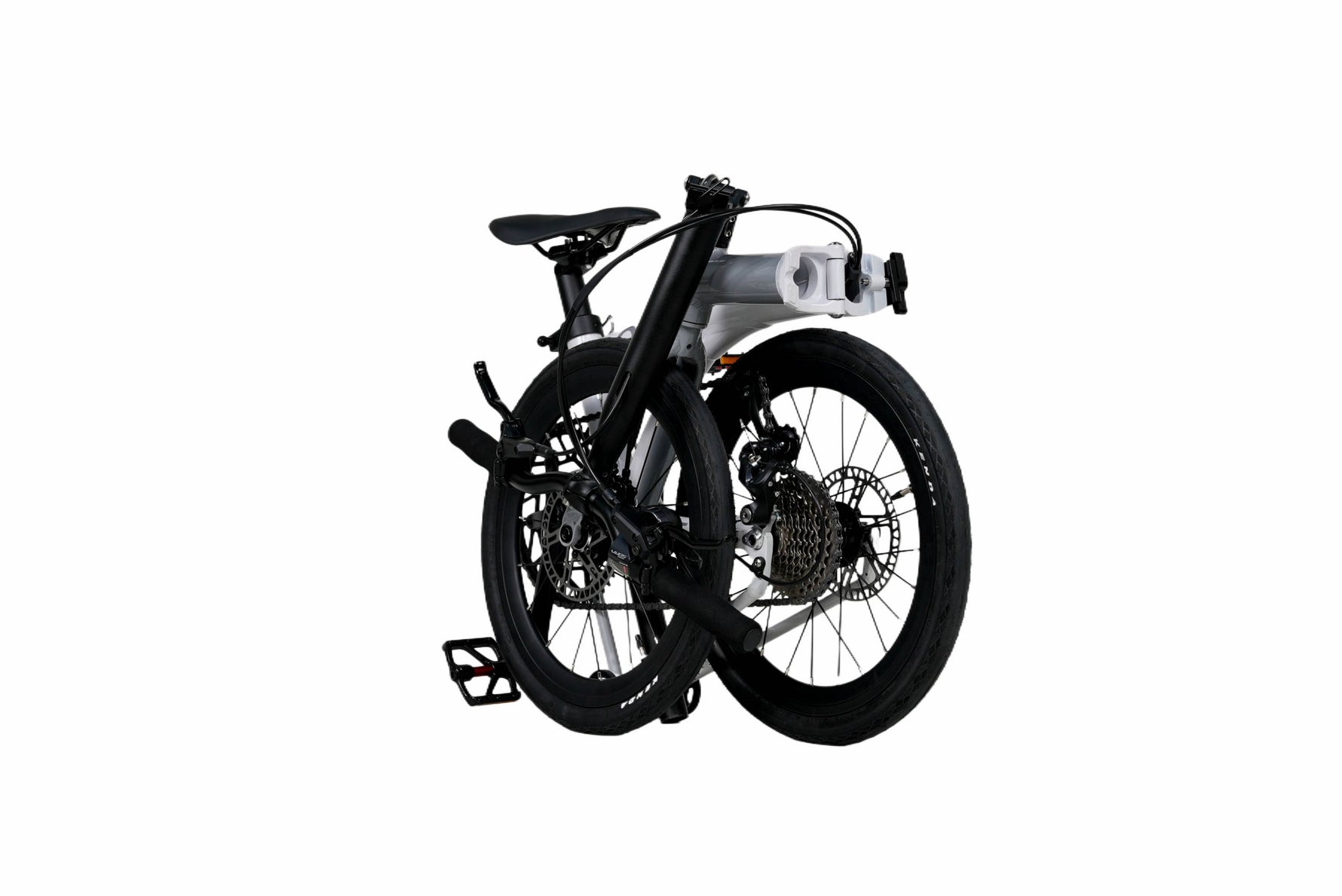 Java Neo Electric JAVA NEO 9 Speed 16 Inch Triple-fold Folding Bike – UAEcycle