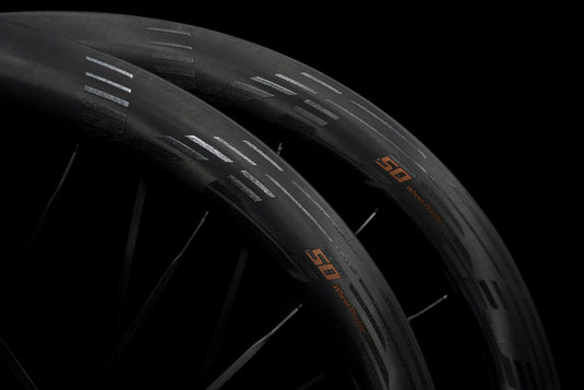 SCOM VOSO Lite Ultimate 50+ Carbon Spoke Road Bike Disc Brake Wheelset | Tubeless & Clincher Compatible