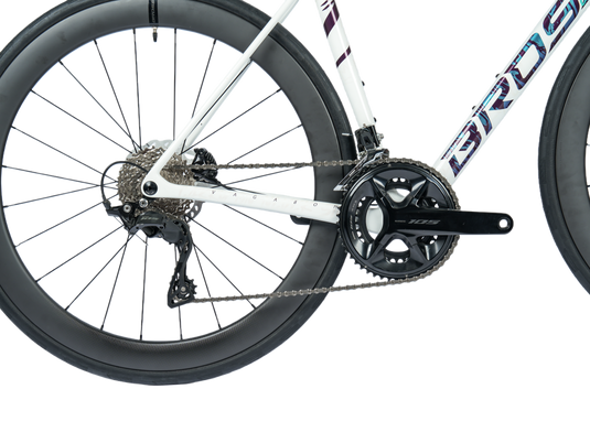 Bross Vagabond 5+ 105 R7120 Carbon Endurance Road Bike with Carbon Wheels