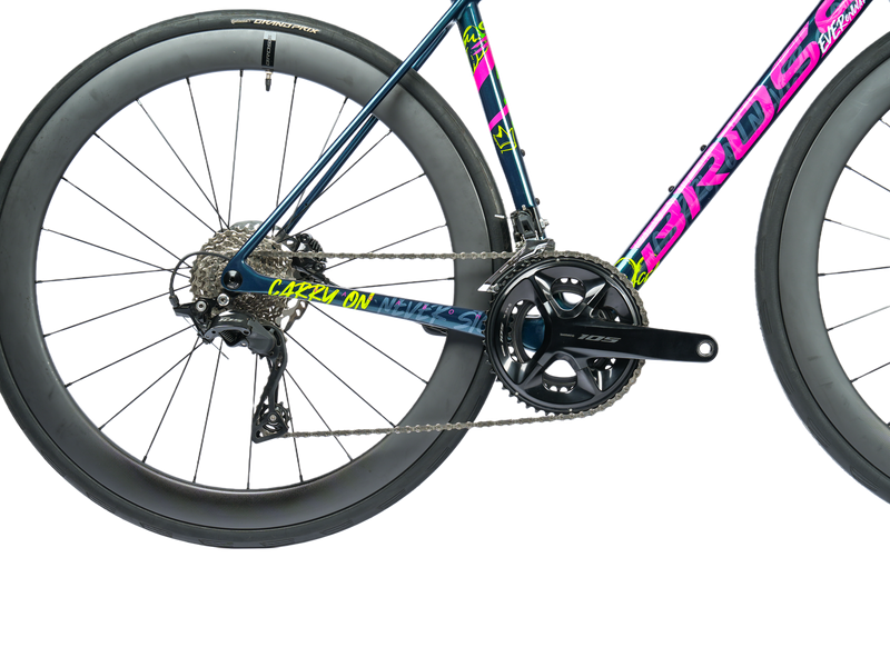 Load image into Gallery viewer, Bross Vagabond 5+ 105 R7120 Carbon Endurance Road Bike with Carbon Wheels
