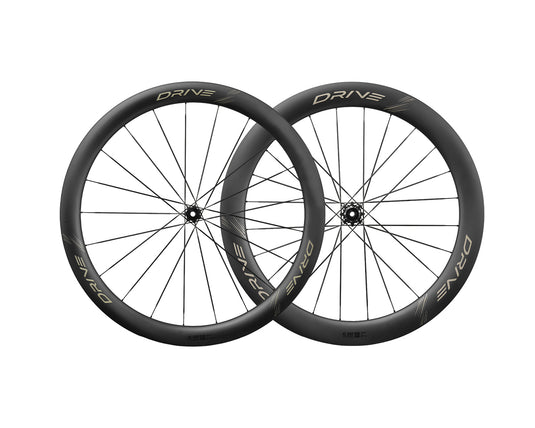 Elitewheels Drive SL CS Carbon‑Spoke Disc Road Wheelset | 48mm / 58mm Depth | UCI‑Approved
