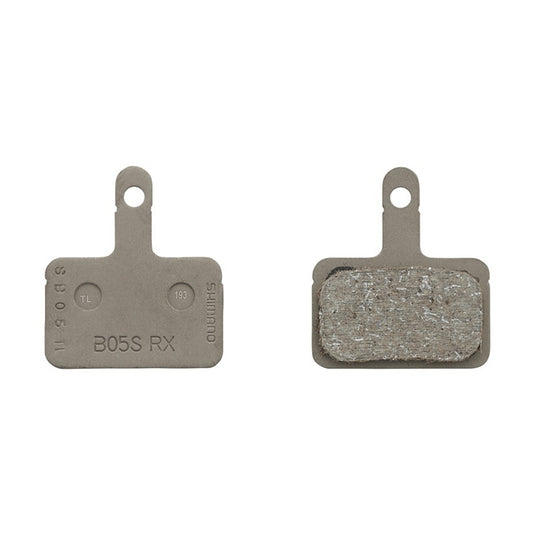 Shimano Disc Brake Pad BP-B05S-RX Resin without Fin for MT200 Brakes