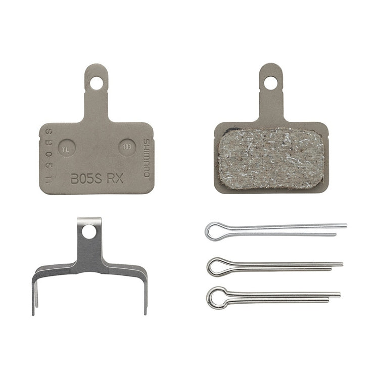 Load image into Gallery viewer, Shimano Disc Brake Pad BP-B05S-RX Resin without Fin for MT200 Brakes
