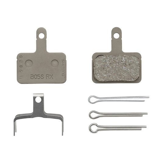 Shimano Disc Brake Pad BP-B05S-RX Resin without Fin for MT200 Brakes