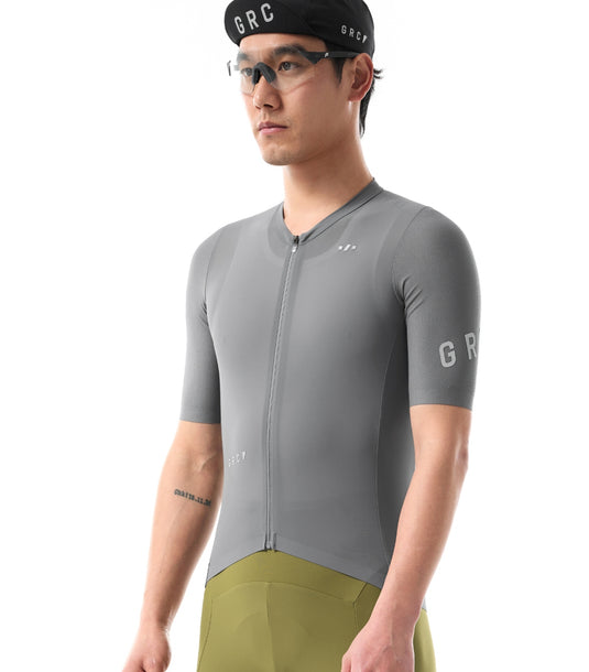 GRC Men's NEW TECH Short Sleeve Race Fit Cycling Jersey 1529