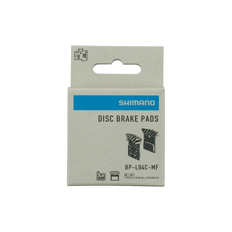 Load image into Gallery viewer, Shimano Disc Brake Pad BP-L04C-MF Metal with Fin for 105 Ultegra Dura-Ace
