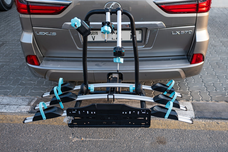 Load image into Gallery viewer, Sunpeed Hitch Bike Rack Bicycle carrier for 3 Bikes

