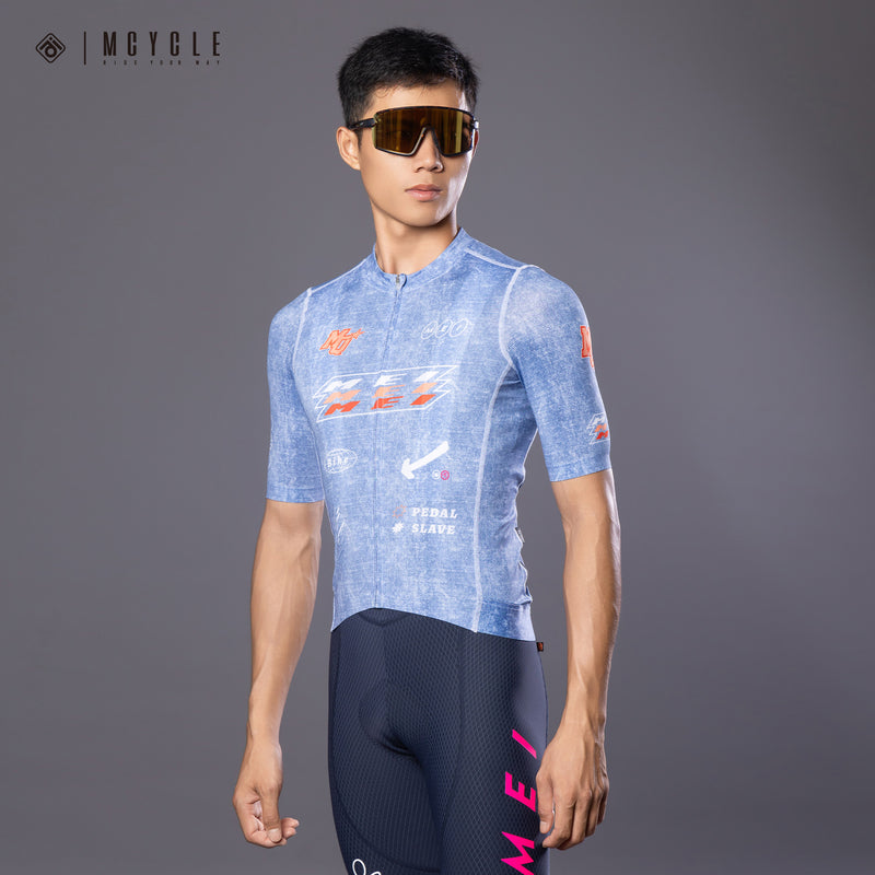 Load image into Gallery viewer, Mcycle Men's Pro Cycling Jersey Top MY372
