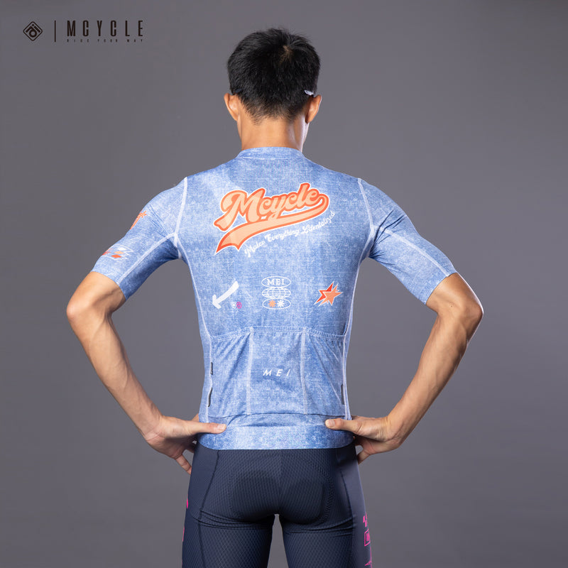 Load image into Gallery viewer, Mcycle Men's Pro Cycling Jersey Top MY372
