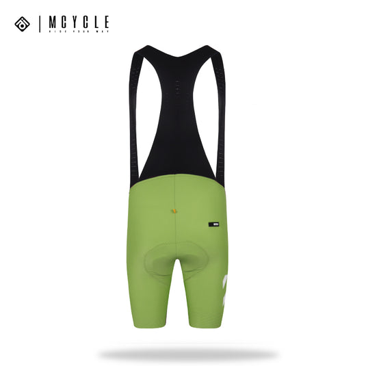 Mcycle Women's Cycling Bib Shorts with Elastic Interface Pads MK077W