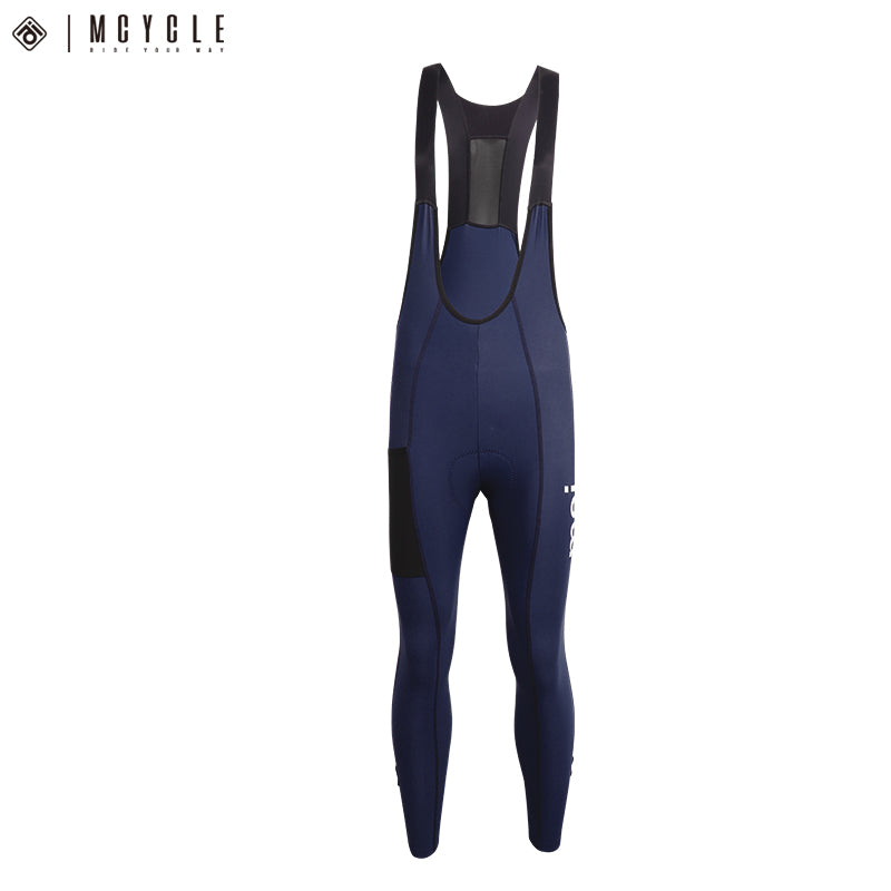 Load image into Gallery viewer, Mcycle Men&#39;s Cycling Thermal Bib Tight with Pocket MK086

