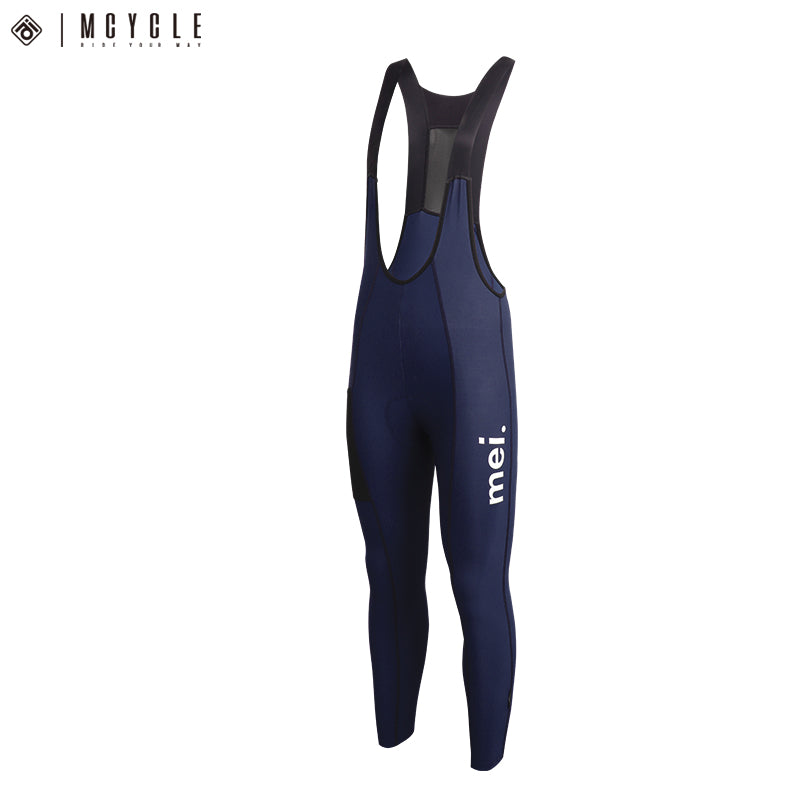 Load image into Gallery viewer, Mcycle Men&#39;s Cycling Thermal Bib Tight with Pocket MK086
