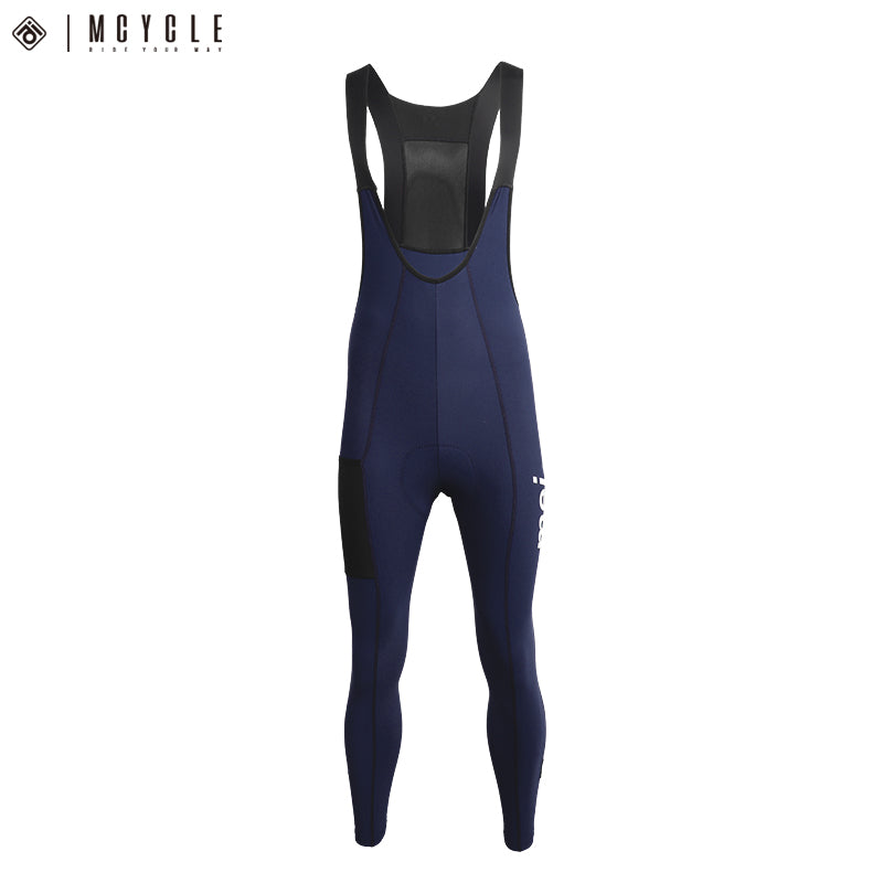 Load image into Gallery viewer, Mcycle Men&#39;s Cycling Thermal Bib Tight with Pocket MK086
