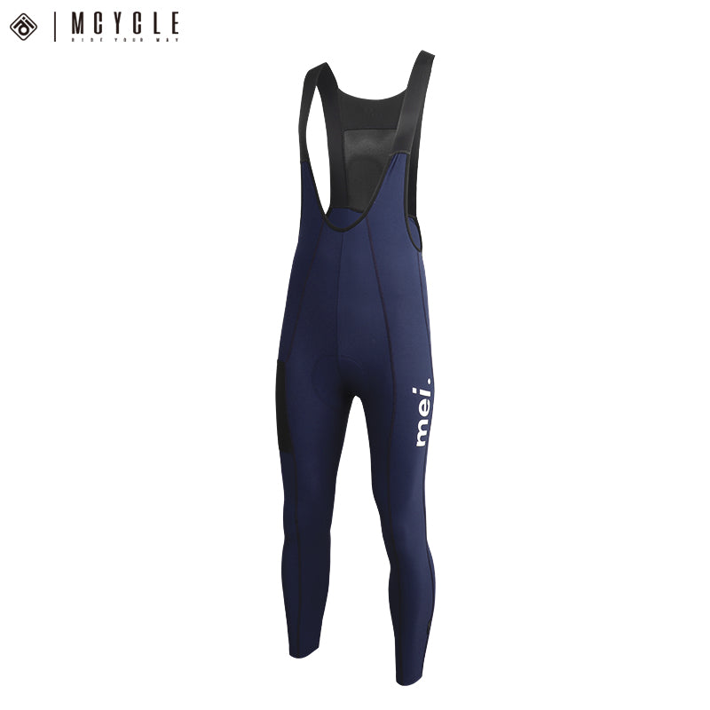 Load image into Gallery viewer, Mcycle Men&#39;s Cycling Thermal Bib Tight with Pocket MK086
